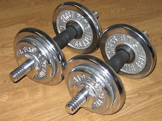 Image showing Dumbbells