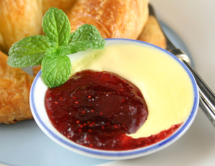 Image showing Jam And Butter