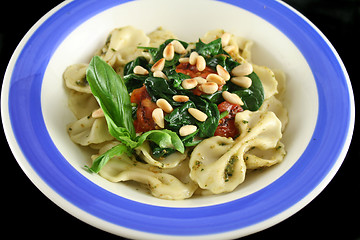 Image showing Pasta With Pine Nuts 1