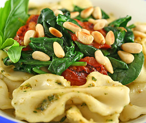 Image showing Pasta With Pine Nuts 4