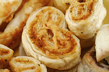 Image showing Pesto And Parmesan Pastries