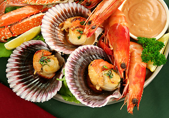 Image showing Seafood Platter