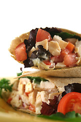 Image showing Chicken Salad Wrap 3