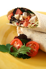 Image showing Chicken Salad Wrap 5