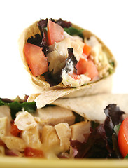 Image showing Chicken Salad Wrap