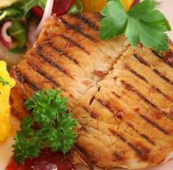 Image showing Grilled Butterfly Pork