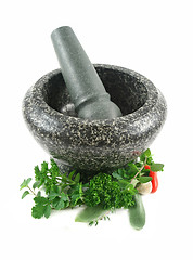 Image showing Herbs To Crush