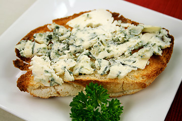 Image showing Blue Cheese Toast