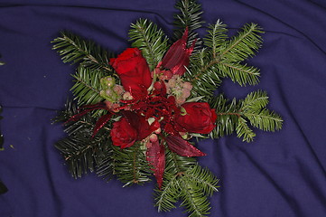 Image showing floral wreath