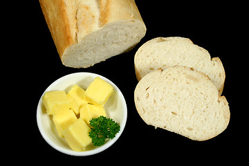 Image showing Bread And Butter