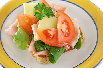 Image showing Open Sandwich 2
