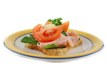 Image showing Open Sandwich 5