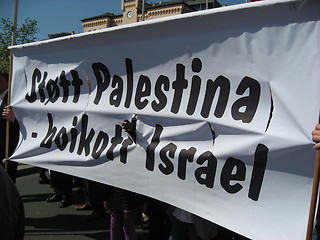 Image showing Support Palestina