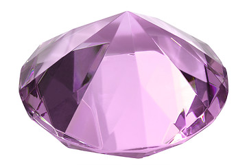 Image showing Pink diamond