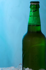 Image showing Beer and ice