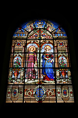 Image showing Stained glass art