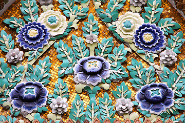 Image showing Floral ornaments