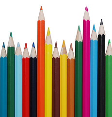 Image showing colored pencils