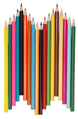 Image showing colored pencils