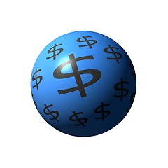 Image showing Dollar Sphere