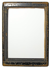 Image showing Old wood frame