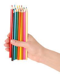 Image showing color pencils