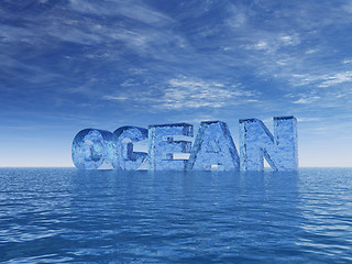Image showing ocean