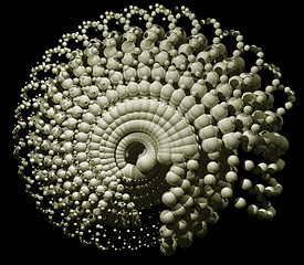 Image showing abstract snail