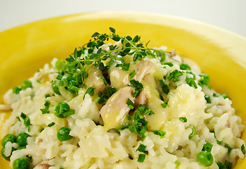 Image showing Risotto And Lemon Thyme