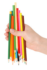 Image showing color pencils