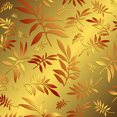 Image showing Golden background 