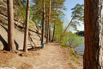 Image showing bench