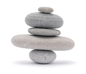 Image showing balancing stones