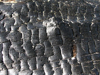 Image showing Charcoal texture