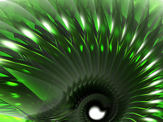 Image showing green abstract thing
