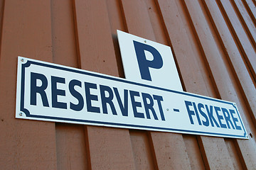 Image showing Reserved fishermen