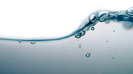 Image showing wave and bubbles