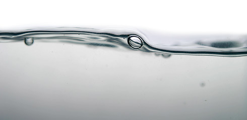 Image showing wave and bubbles