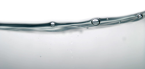 Image showing wave and bubbles