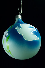 Image showing Old Christmas ball