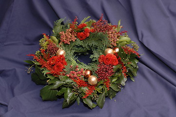 Image showing christmas wreath