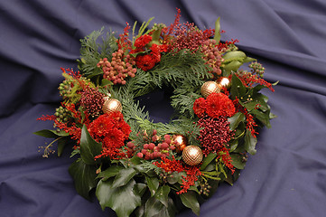 Image showing christmas wreath