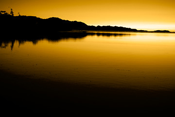 Image showing Pacific Northwest Sunset