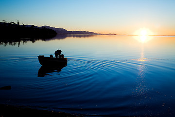 Image showing Pacific Northwest Sunset