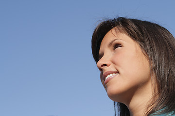 Image showing Portrait of a young woman