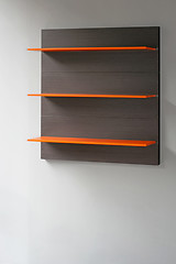 Image showing Orange shelf