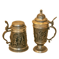 Image showing Ancient mugs