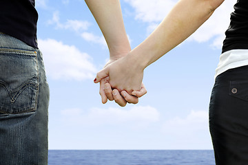 Image showing Holding Hands