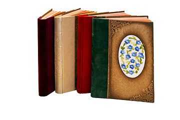 Image showing Floral notebooks covers