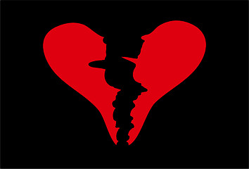 Image showing Broken Heart